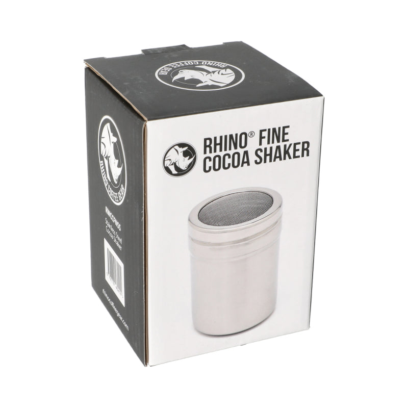 RHINO STAINLESS STEEL COARSE COCOA SHAKER