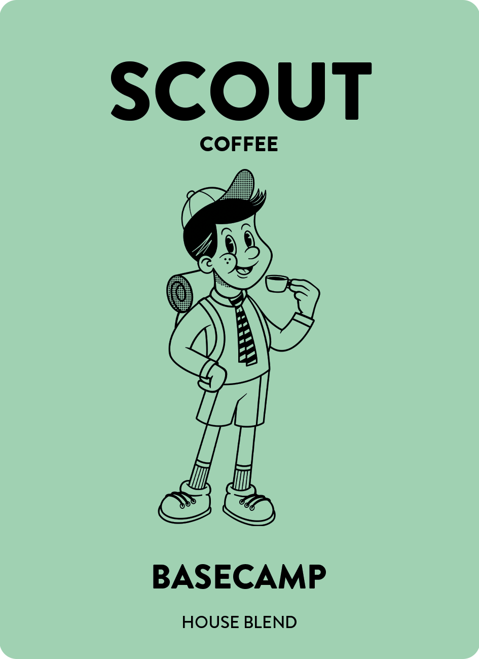 Basecamp Espresso | House Blend • Dark Chocolate • Almond • Mandarin