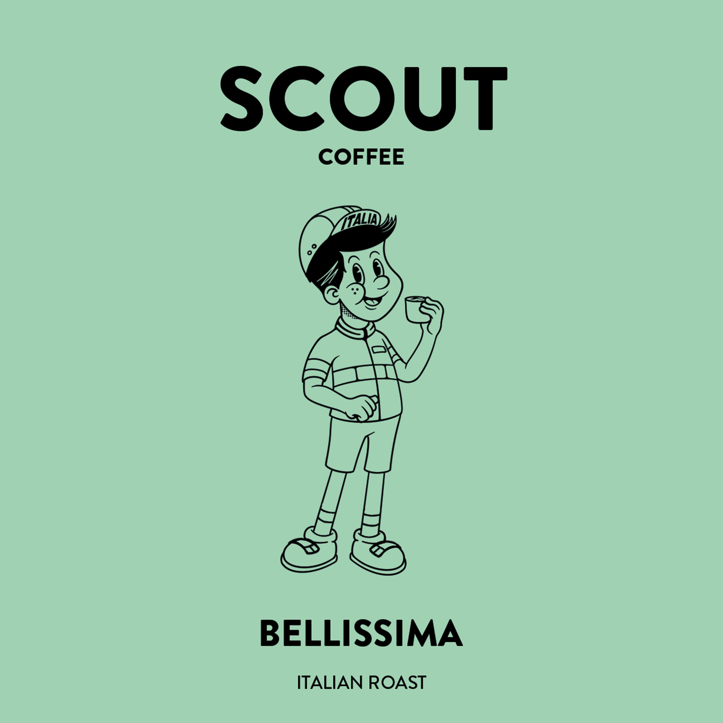 Bellissima Espresso | Italian Roast • Dark Chocolate • Rum • Raisin
