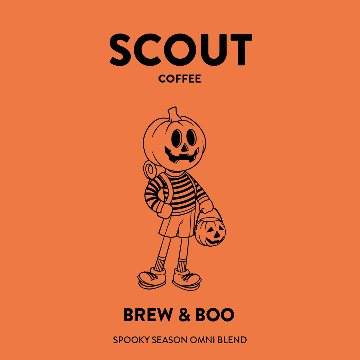 Brew and Boo limited-edition Halloween coffee blend by Scout Coffee