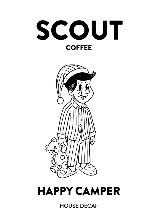 Happy Camper House Decaf | Chocolate • Brown Sugar • Citrus