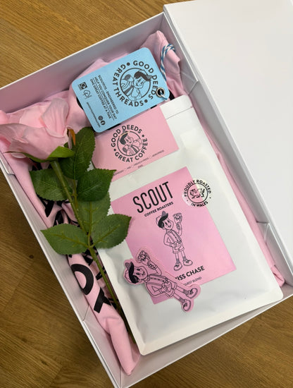 Kiss Chase Gift Set Limited Edition Coffee & Merch Bundle