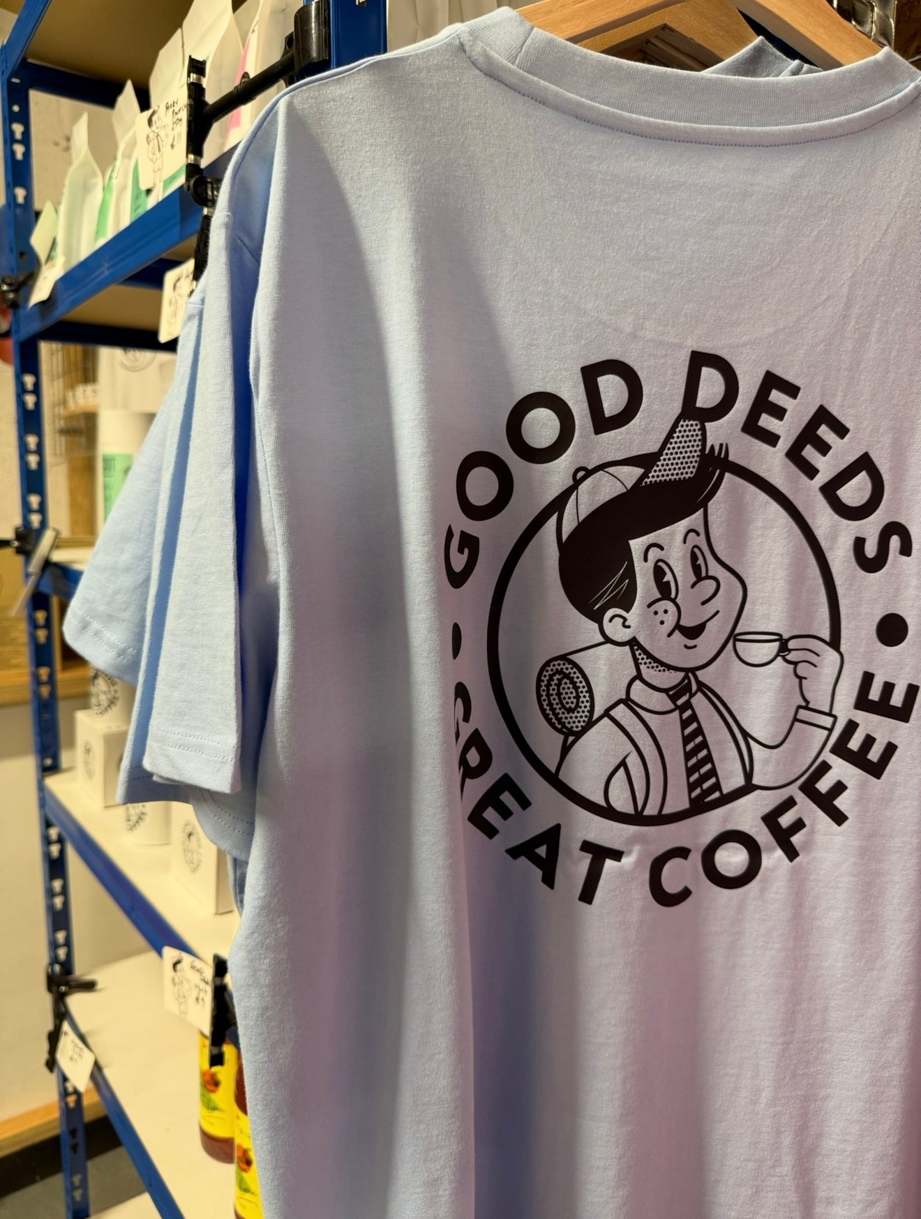 OG Good Deeds Tee - Spring Seeker Blue
