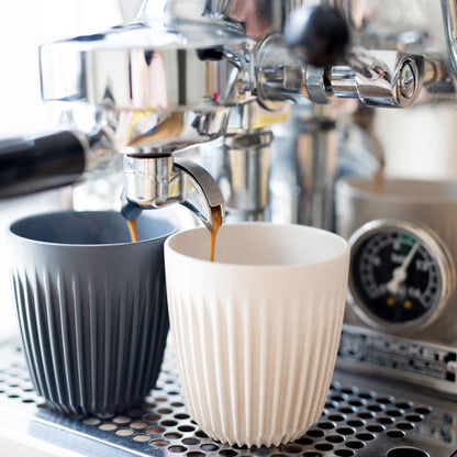 HUSKEE CUP & LID NATURAL - 12OZ/36CL (4 PACK)