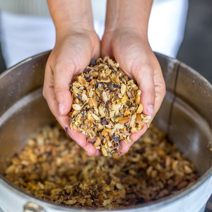 HUSKEE CUP & LID CHARCOAL - 8OZ/24CL (4 PACK)