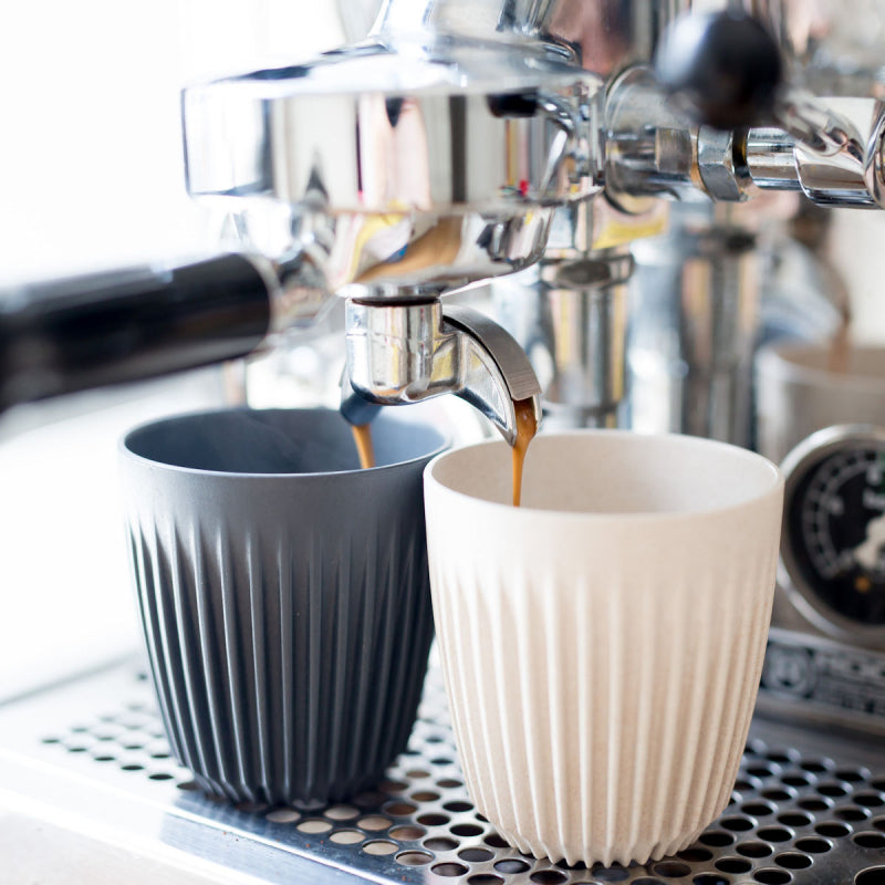 HUSKEE CUP & LID NATURAL - 6OZ/18CL (4 PACK)