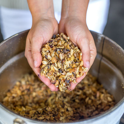 HUSKEE CUP & LID NATURAL - 6OZ/18CL (4 PACK)