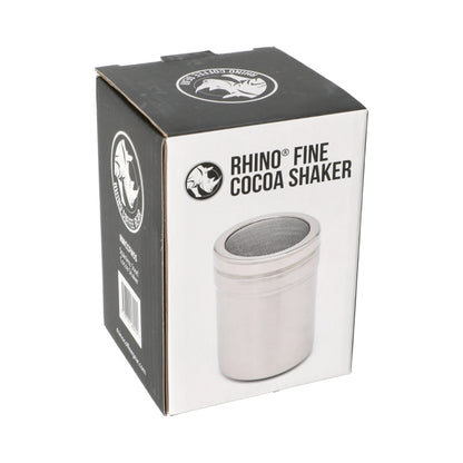 RHINO STAINLESS STEEL COARSE COCOA SHAKER