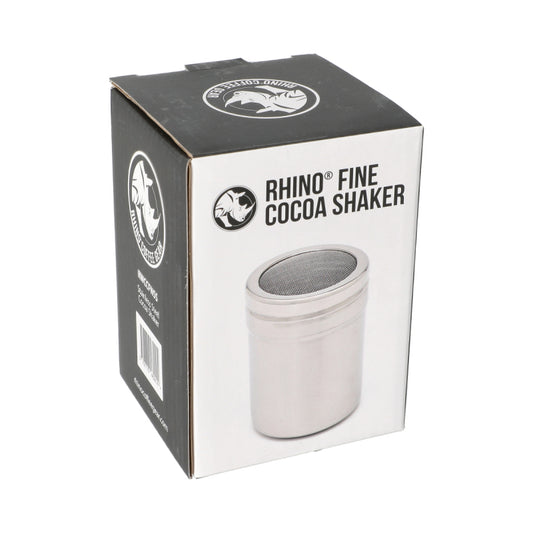 RHINO STAINLESS STEEL COARSE COCOA SHAKER
