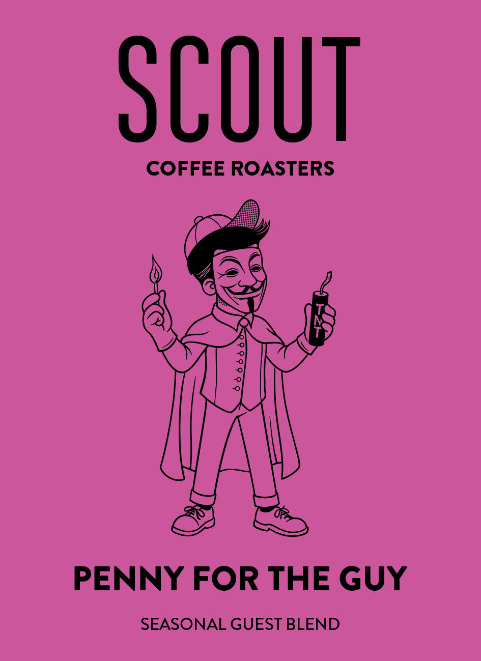 PENNY FOR THE GUY | Seasonal Guest Blend - Dark Cocoa • Amaretto • Hazelnut • Rum & Raisin